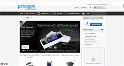 Desktop Screenshot of pexagontech.com